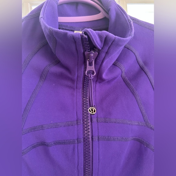 Purple Lululemon Define Jacket ..full zip ..size 10 - Picture 3 of 10